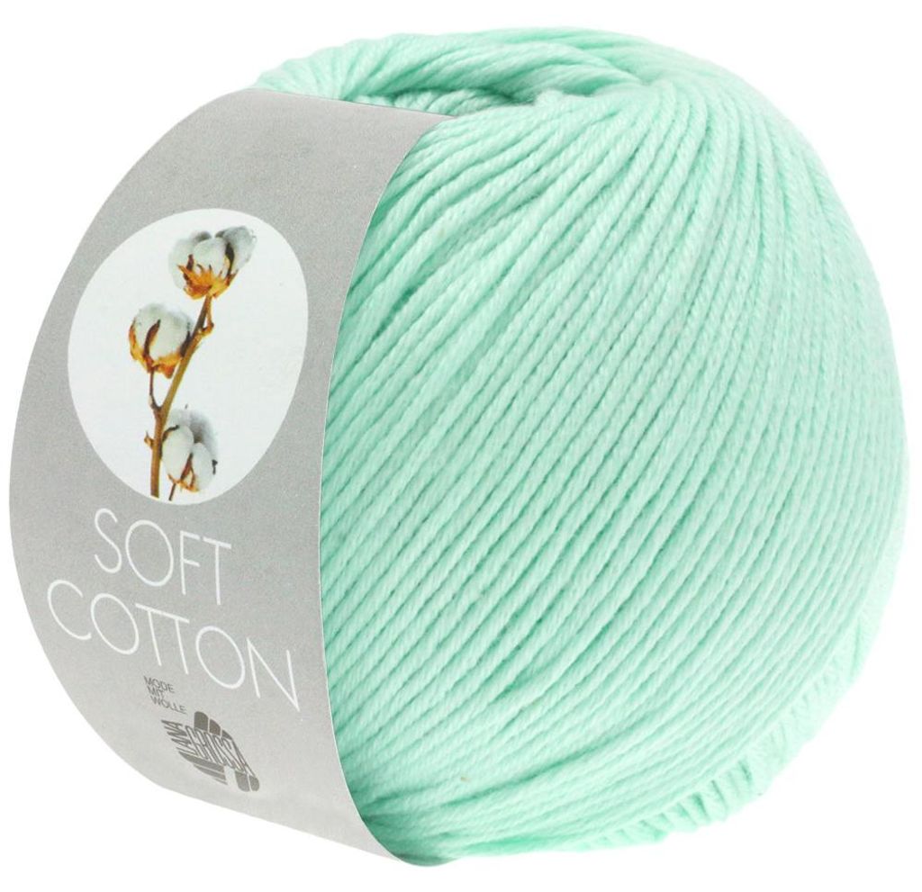 Lana Grossa - Soft Baumwolle 0009 helltürkis Produktbild 