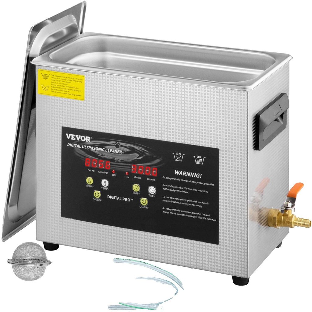 VEVOR 6L Verbesserter Ultraschallreiniger (400W Heizung, Produktbild 