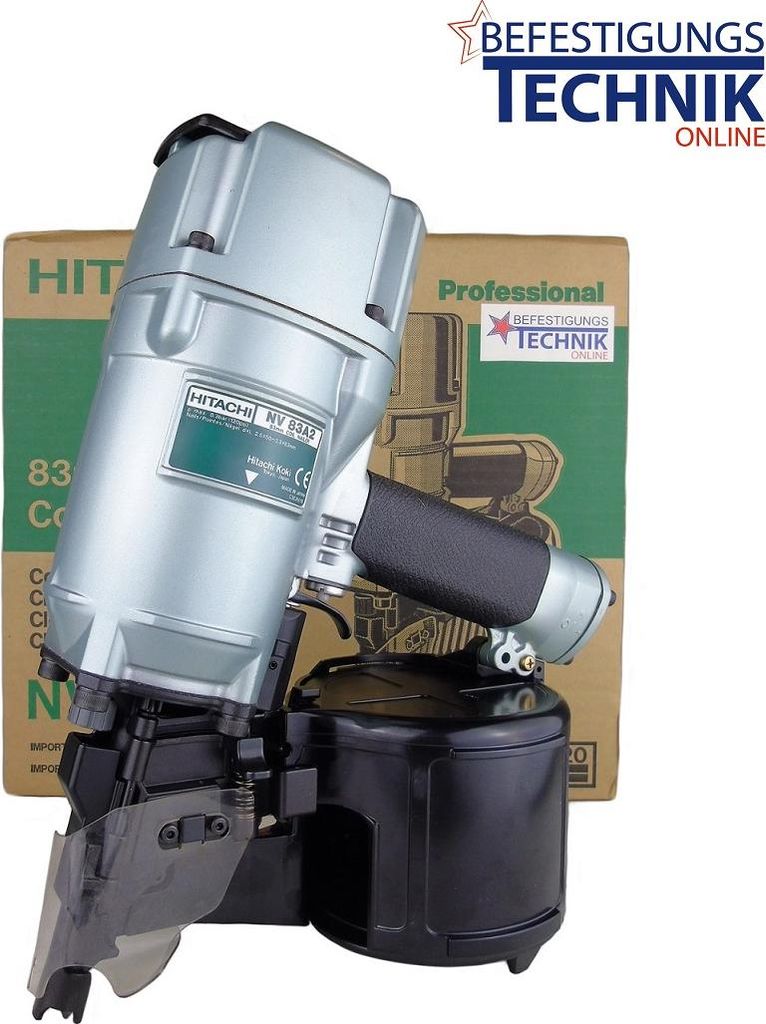 Hitachi Coilnagler NV83A2 50-80mm Kontakt. für 16° Coilnägel Prebena Haubold BeA