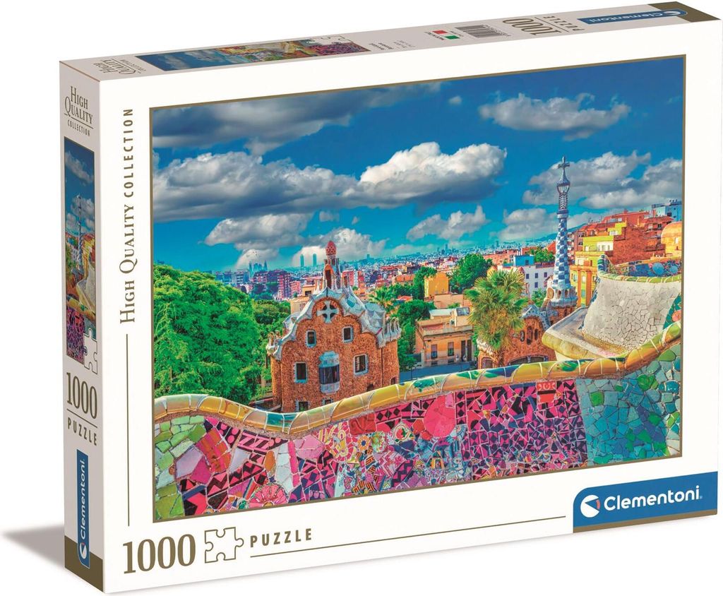 Clementoni Supercolor 39744, 1000 stukjes, Stad, vanaf 10 Productafbeelding 