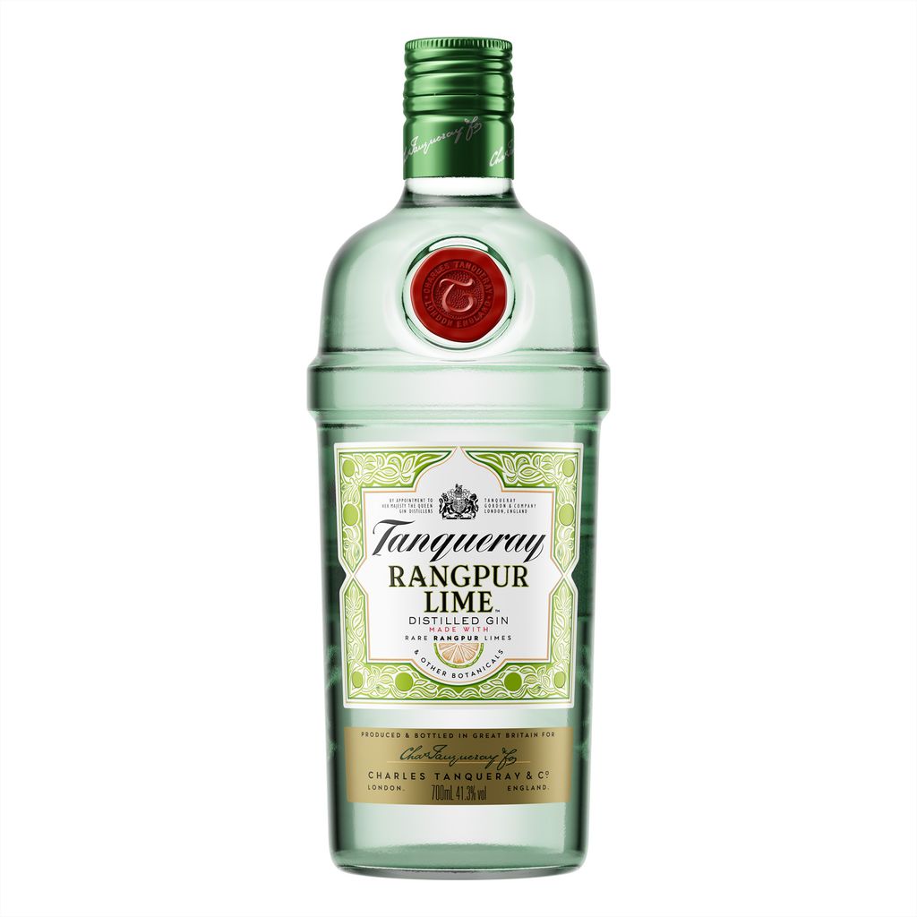Tanqueray Rangpur Lime, Destillierter Gin, 41,3% vol, 700ml Einzelflasche