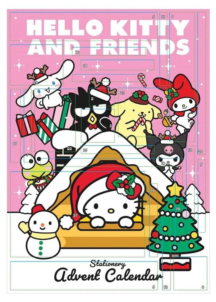 Sanrio (2027) Adventskalender "Hello Kitty & Friends" - Productafbeelding 