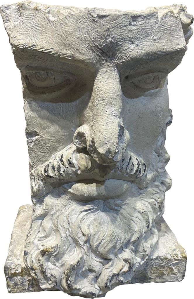 Pflanzgefäß Apollon Büste Poseidon