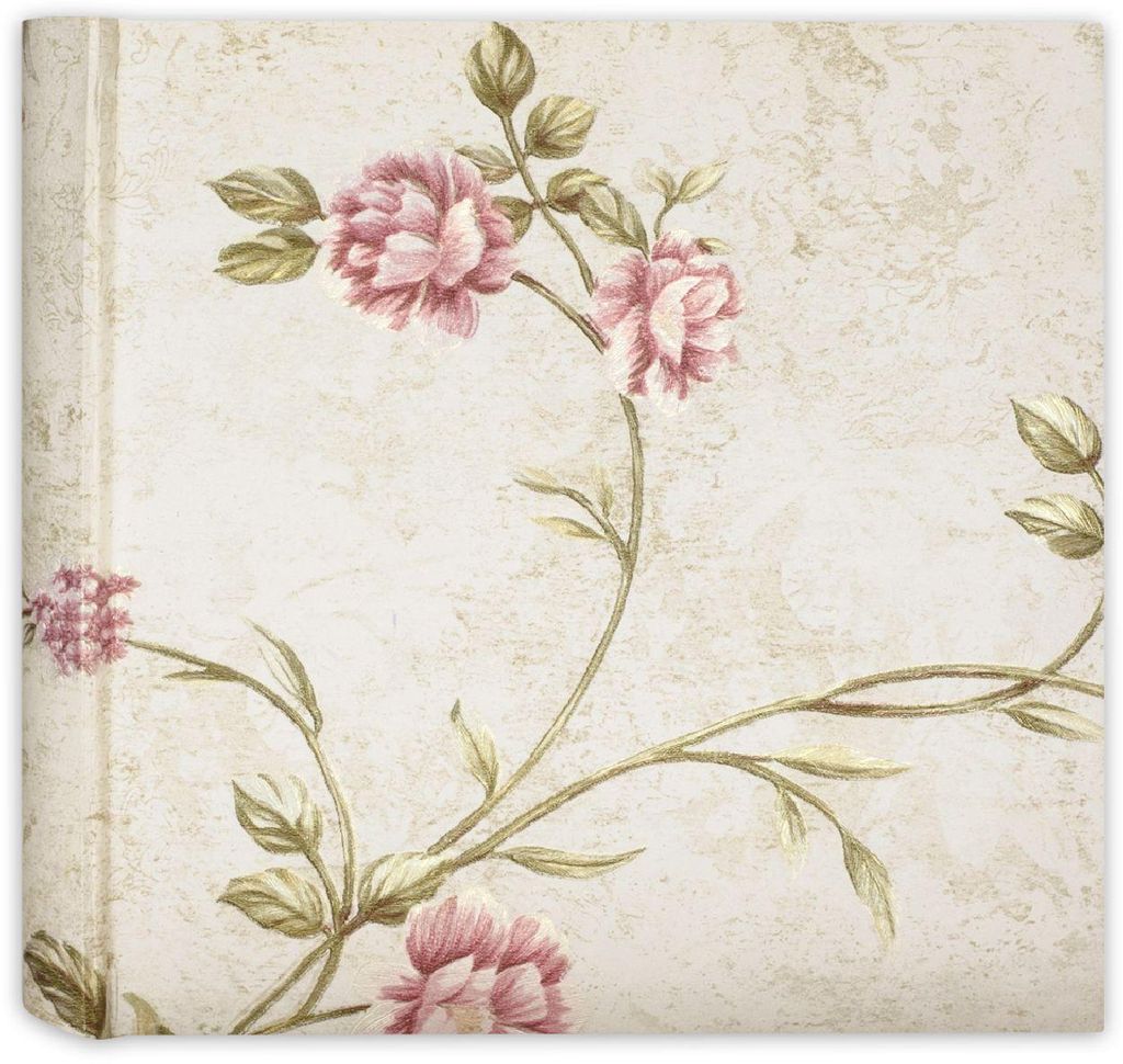 ZEP Fotoalbum Jardin rosa 24x24 cm 40 Seiten buchgebunden Motivdruck