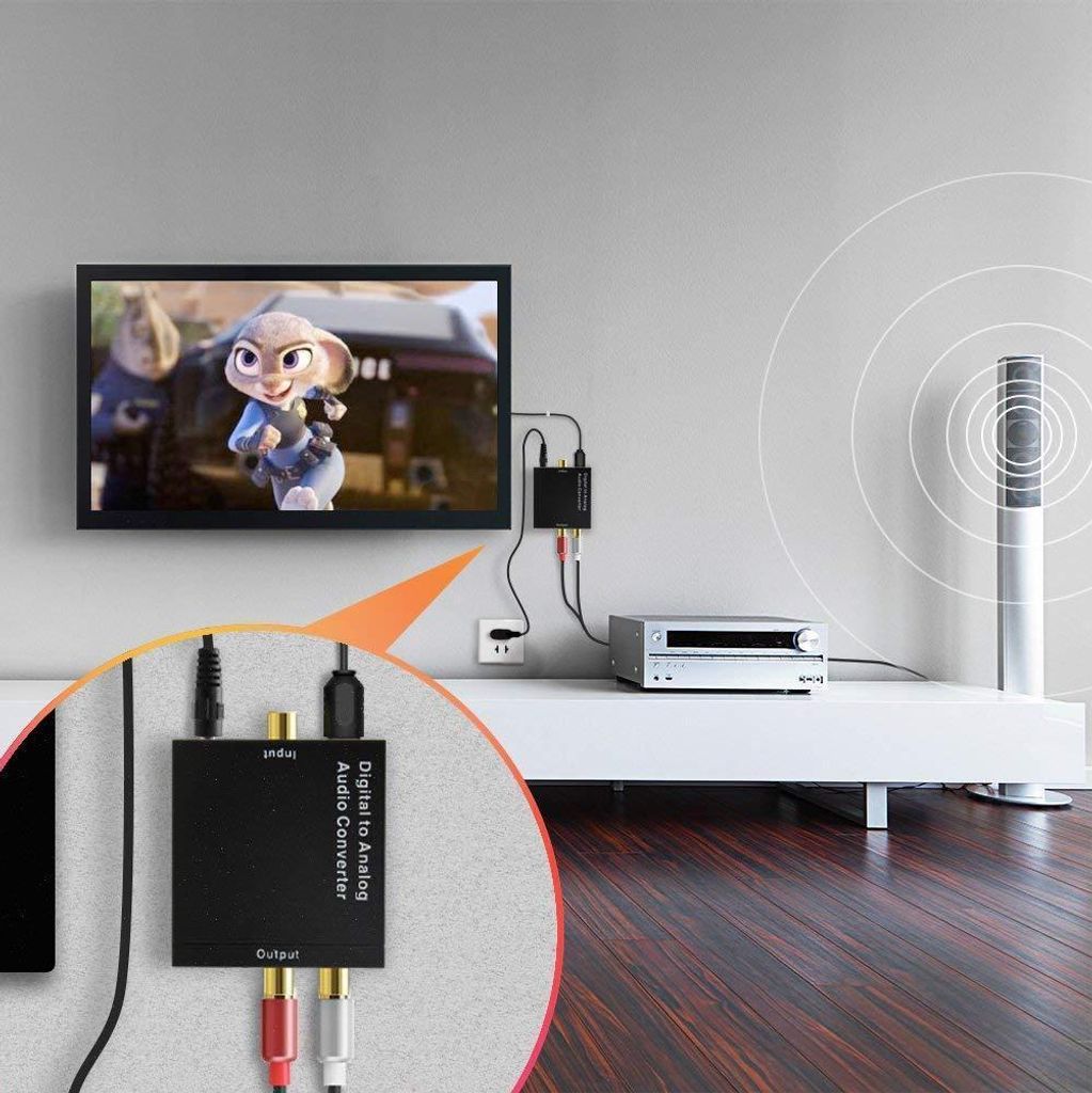 INF DAC-Konverter - Digital-Analog-Wandler Audio Konverter Produktbild 4