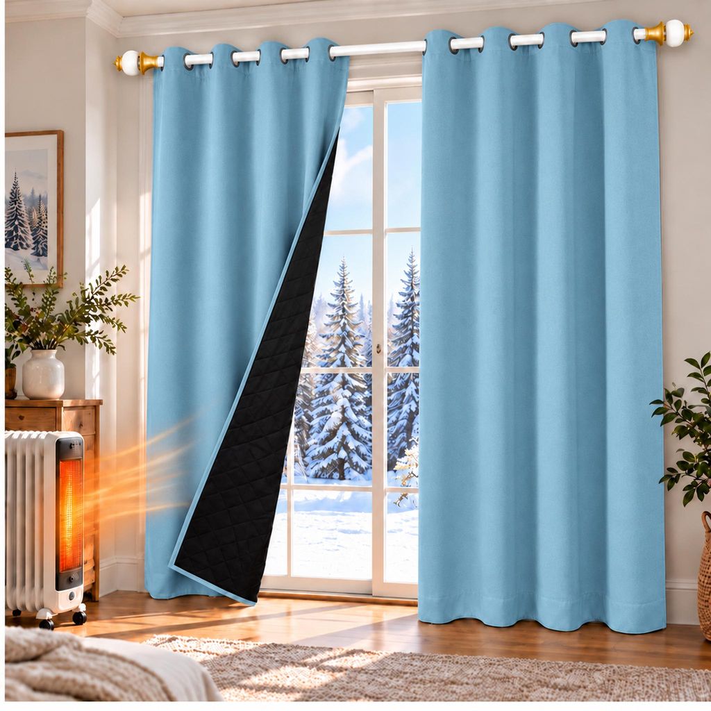 1 cortina exterior termoprotectora contra el frío y el Imagen del producto 