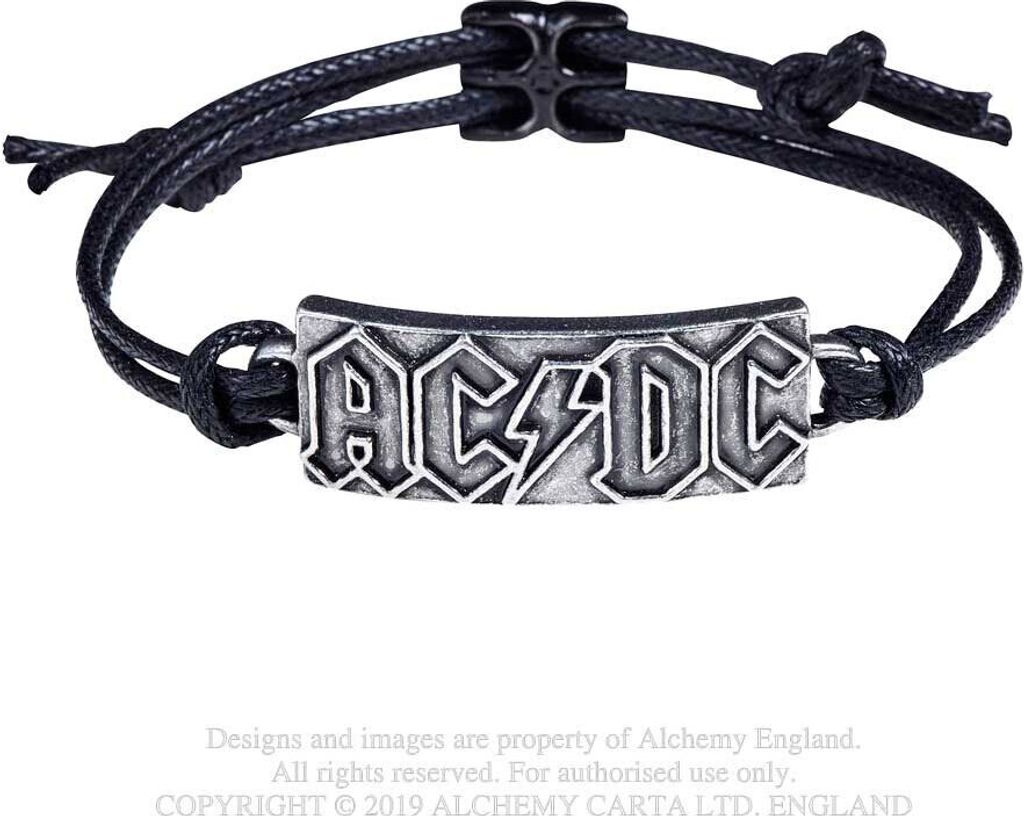 AC/DC Armband Uni AC/DC Logo schwarz Standard Produktbild 