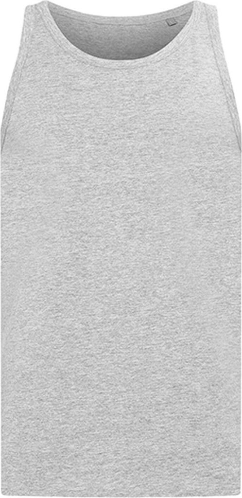 Stedman ST2810 | Herren Shirt Tank Top, Single-Jersey - Farbe: Grey Heather - Größe: S