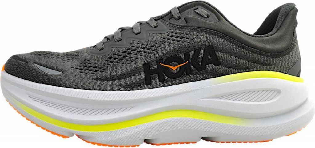 Hoka Bondi 9 Sportschuh Grau in Gr. 41
