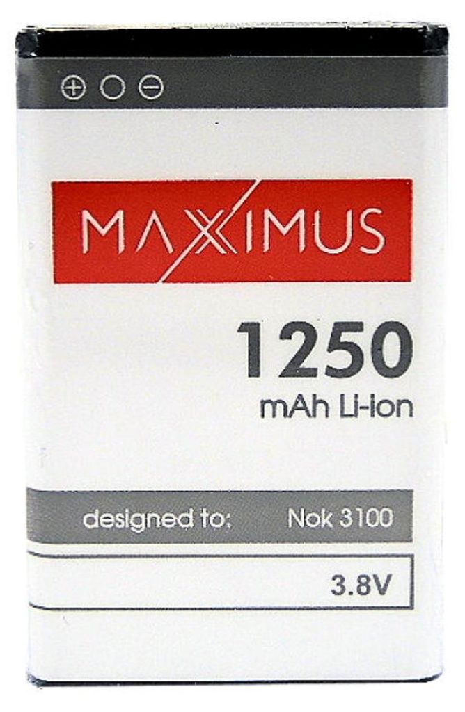 MAXXIMUS BL-5C 1250mAh batterie pour NOKIA 3100 3650 Image du produit 