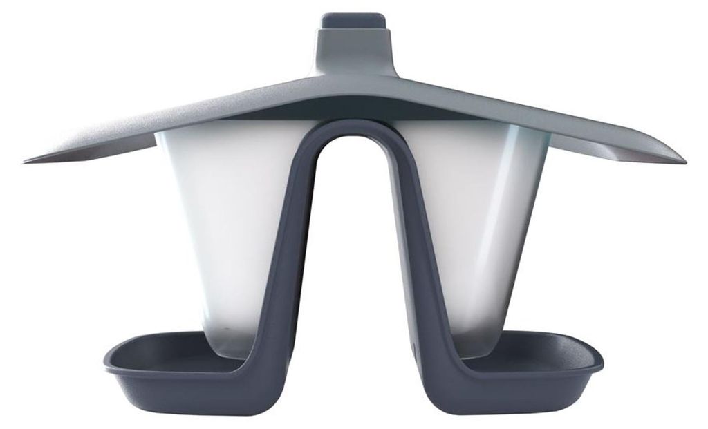 Krmítko pro ptáky BIRDYFEED DOUBLE 28 cm - barva: antracit Image du produit 