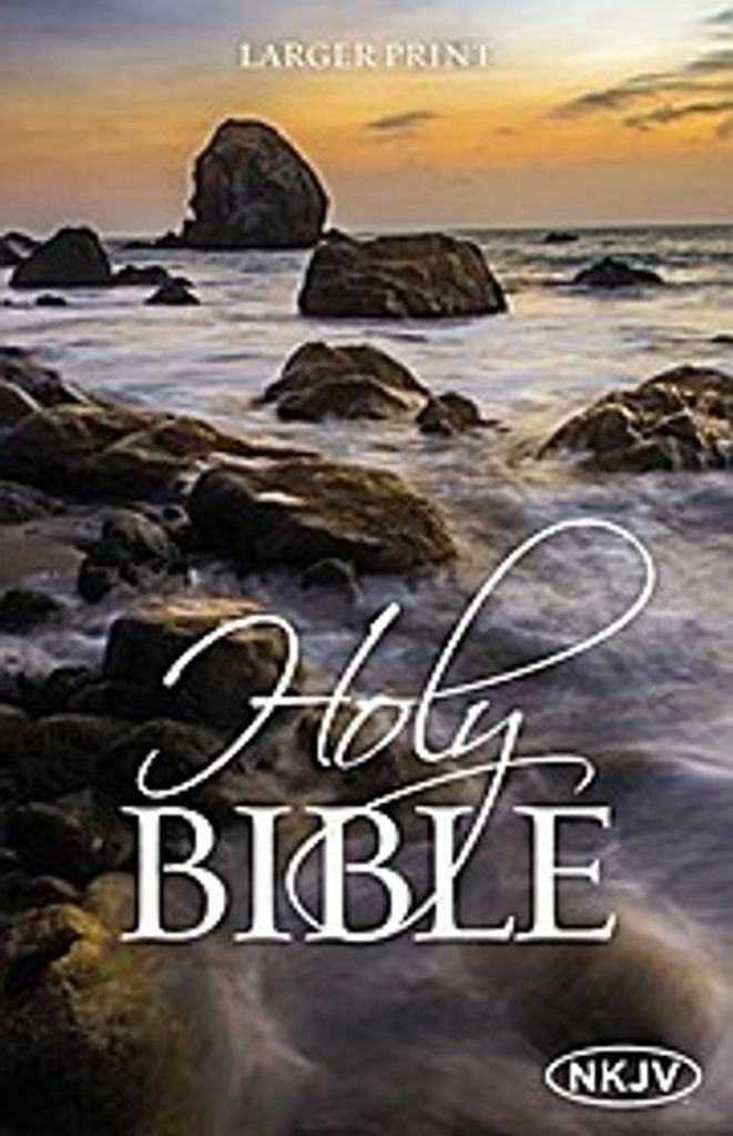 Die NKJV, Heilige Bibel, größerer Druck, Taschenbuch: Heilige Bibel, Neue King James Version