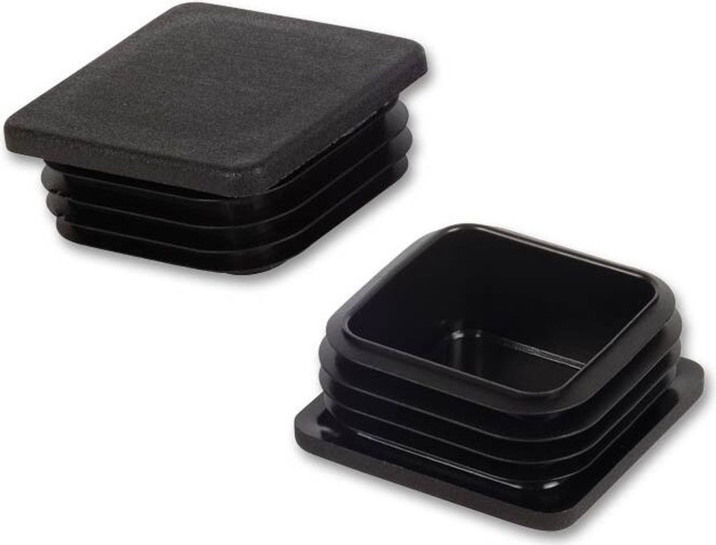 Rohrstopfen 40 mm x 40 mm schwarz VE 20 fix-o-moll