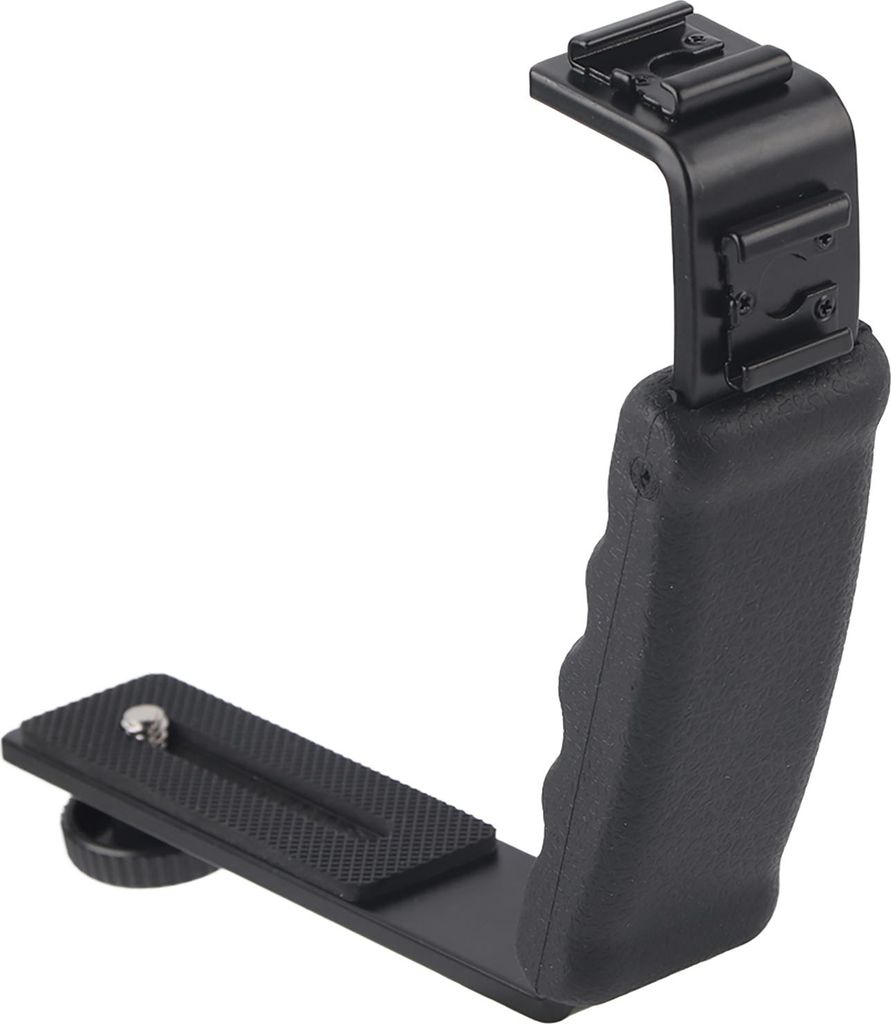 L -förmige Handheld -Stabilisatorhalterung mit kalter Schuhschnittstelle für DJI OM 4/OSMO Mobile 2 3