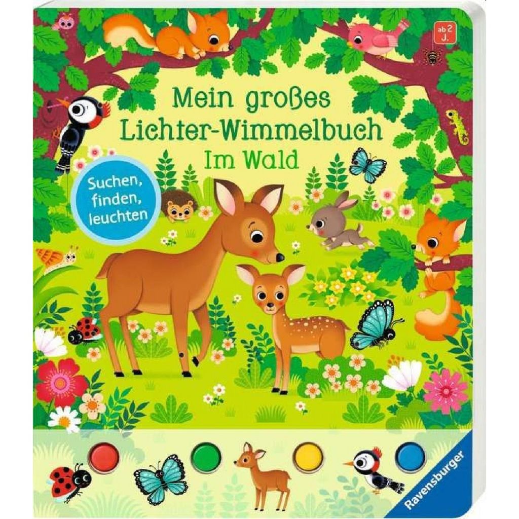 Ravensburger Buchverlag Lichter Wimmelbuch-Im Wald 0