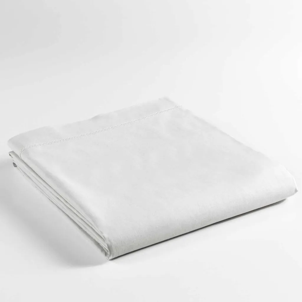 Lenzuolo Piano Douceur d'Intérieur Lina Bianco Cotone Pregiato