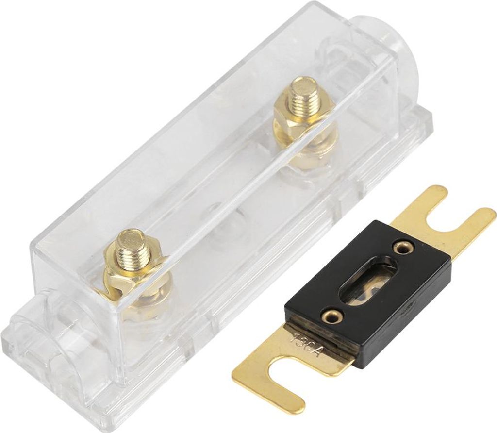 130A ANL-Sicherung mit In-Line Halter 0 4 8 10 Gauge für Audio Video Stereo