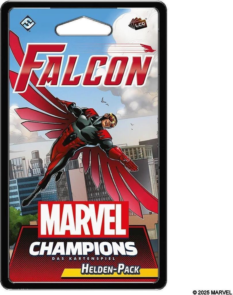 Marvel Champions – Falcon Heldenpakket, deck met 40 kaarten Productafbeelding 