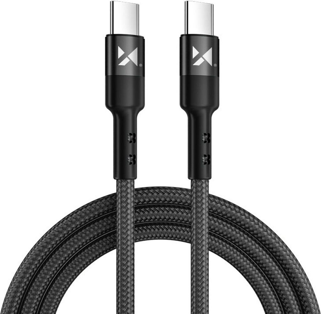 Wozinsky Kabel USB Typ C Kabel - USB Typ C Power Delivery 18W 1m schwarz (WUC-PD-CC1B)