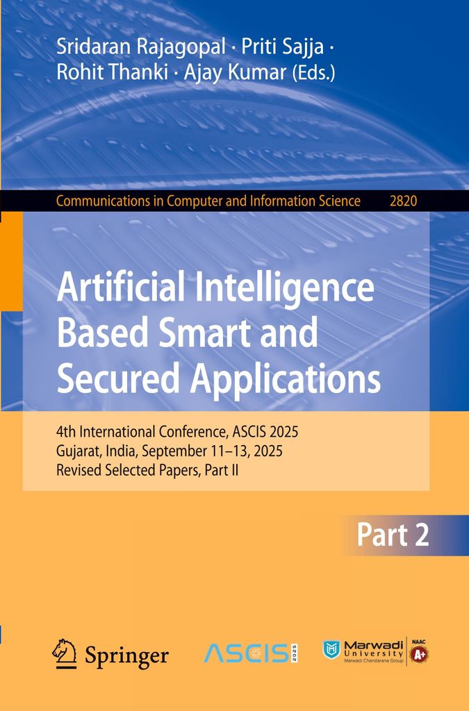 Artificial Intelligence Based Smart and Secured Applications