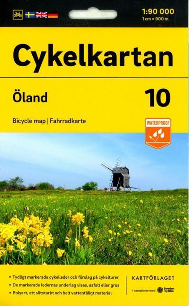 Cykelkartan Blad 10 Öland 1:90000 Obrázok produktu 