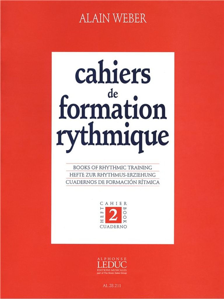 Weber A. Cahiers De Formation Rythmique/Cahier 2