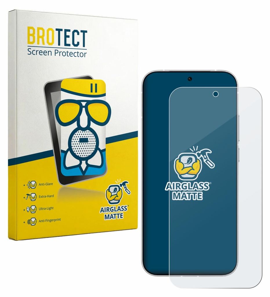 BROTECT Entspiegelungs Schutzglas für Vivo iQOO Z11 Turbo Schutzfolie Panzer Folie Glas Display Schutz matt