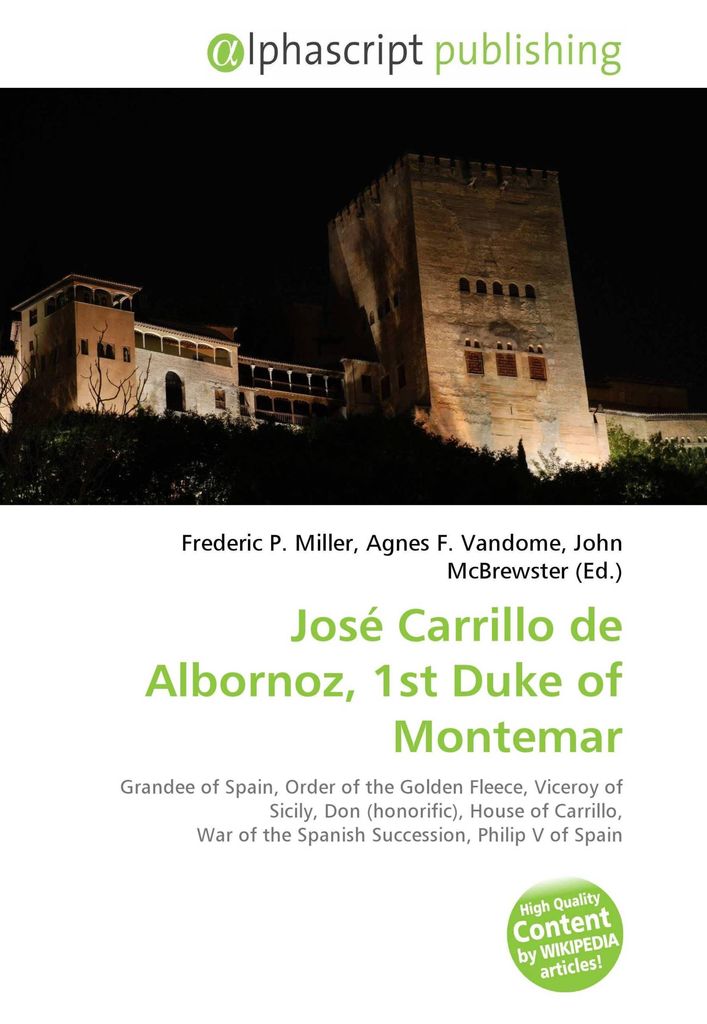 José Carrillo de Albornoz, 1st Duke of Montemar