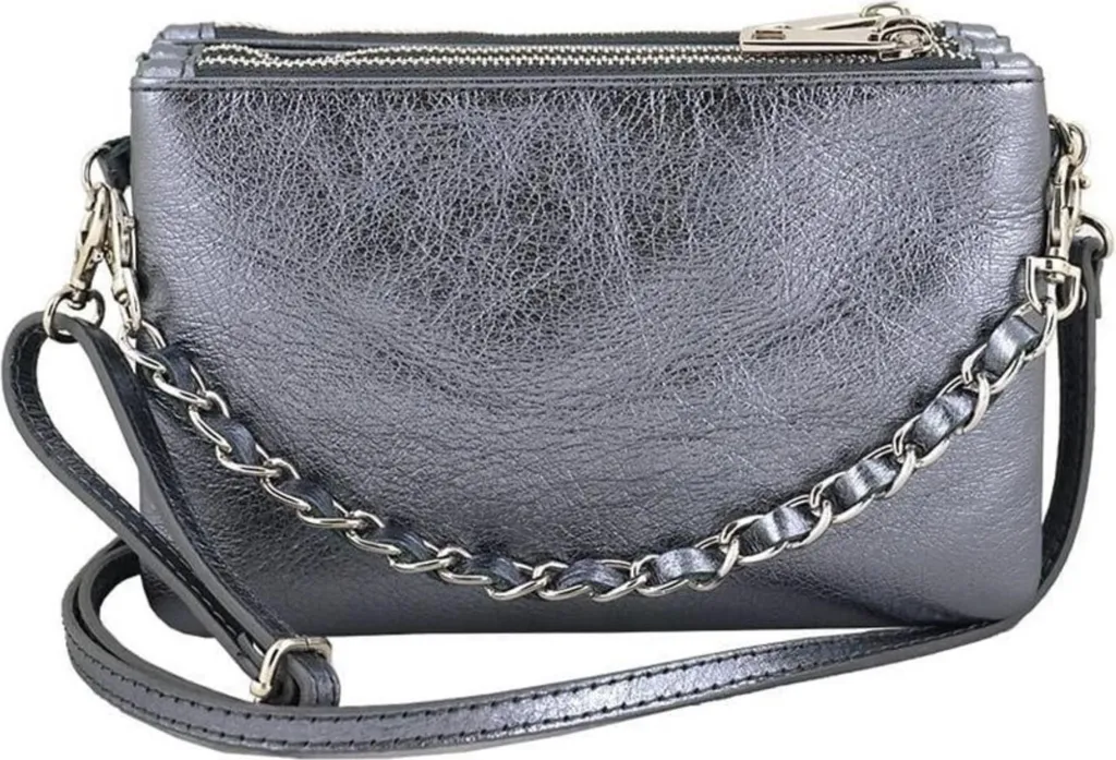 Sac cabas en cuir rigide pour femme Barberini's br9620 au style vintage
