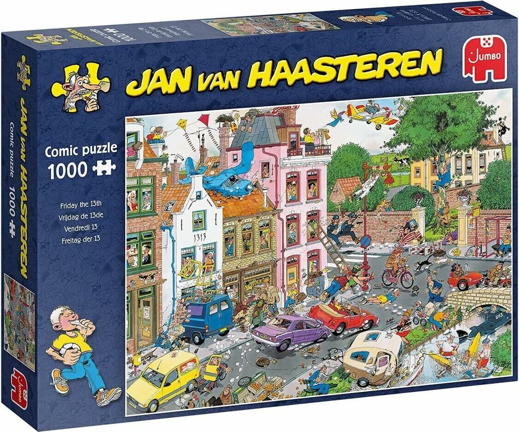 Jan van Haasteren Friday the 13th 1000 pcs, 1000 szt., Zdjęcie produktu 