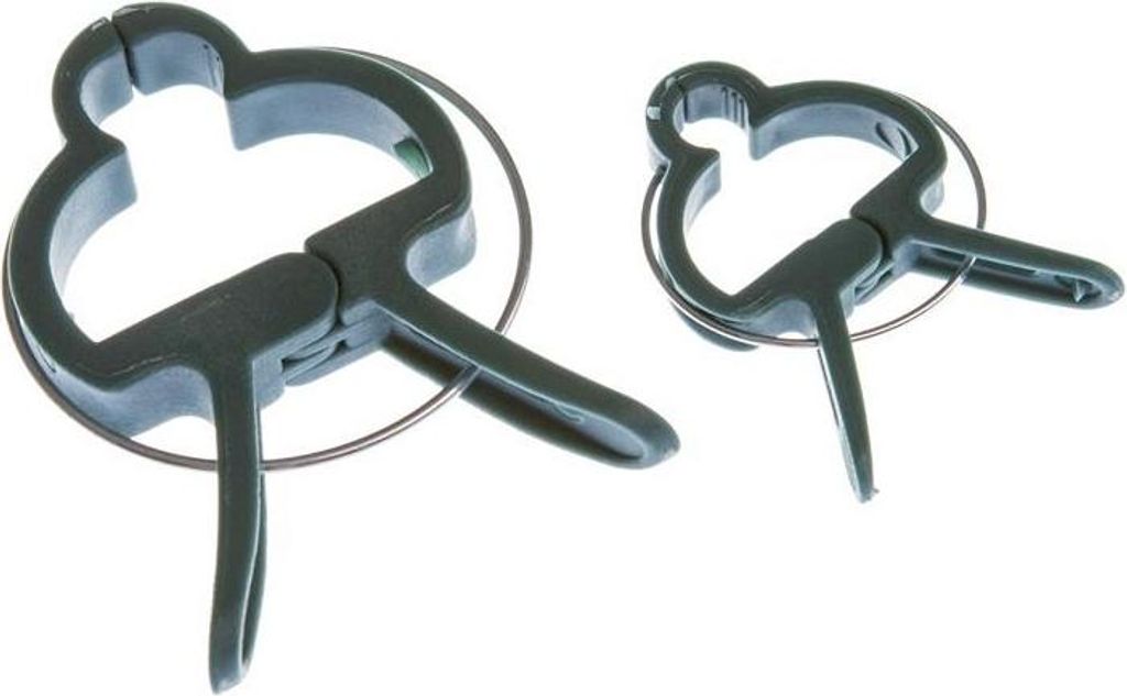 20 x Pflanzenclips Pflanzenklammern Pflanzenclip Pflanzenbinder Pflanzenhalter