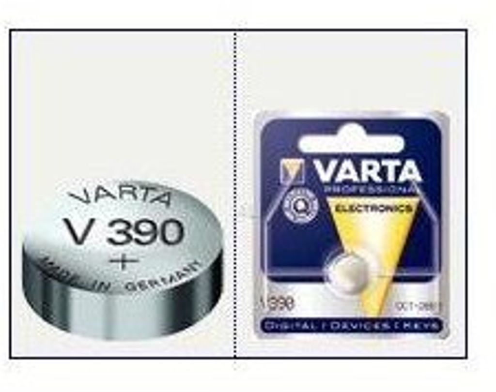 Varta Uhrenbatterie V390 Produktbild 