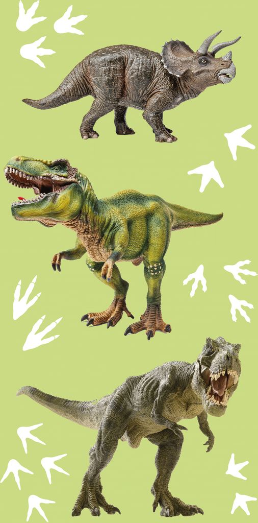 Dinosaurier Tyrannosarurus Duschtuch Badetuch Handtuch Produktbild 