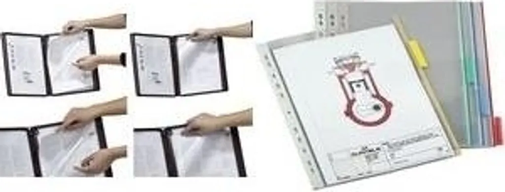 Support Info Mural A4 Durable Function pour Documents et Consignes - 4
