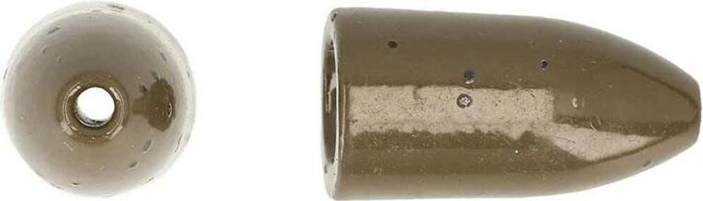 DEKA Tungsten Bullet Weight Worm Green Pumpkin 3/4 oz - 21,0 g