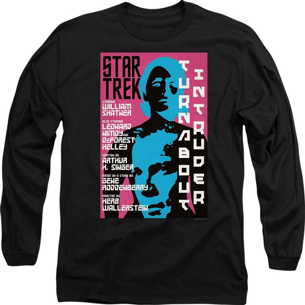 Star Trek - "The Original Series Episode 79" T-Shirt für Herren/Damen Uni TV9785 (L) (Schwarz)