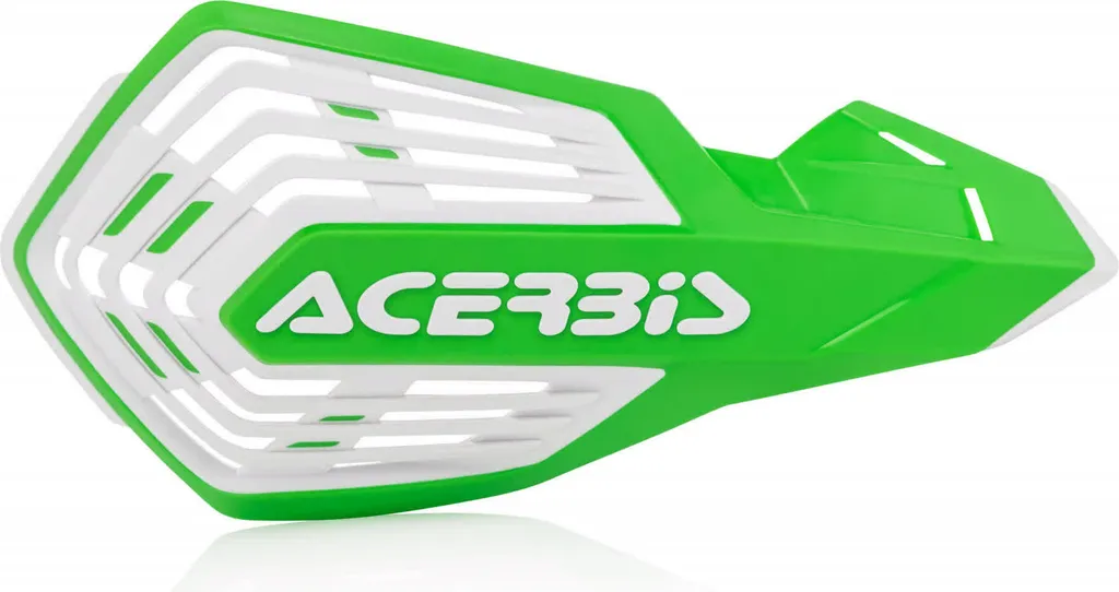 Garde-Mains X-Future Acerbis Universel Aéré Vert Blanc Résistant