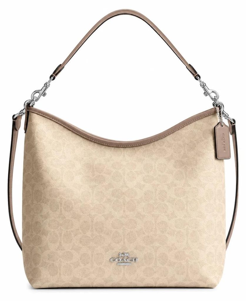 Borsa a tracolla Coach Laurel, color beige Immagine del prodotto 