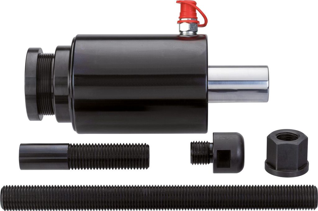VIGOR Druck- und Zug-Hydraulikzylinder 45 Tonnen V4229 7-teilig