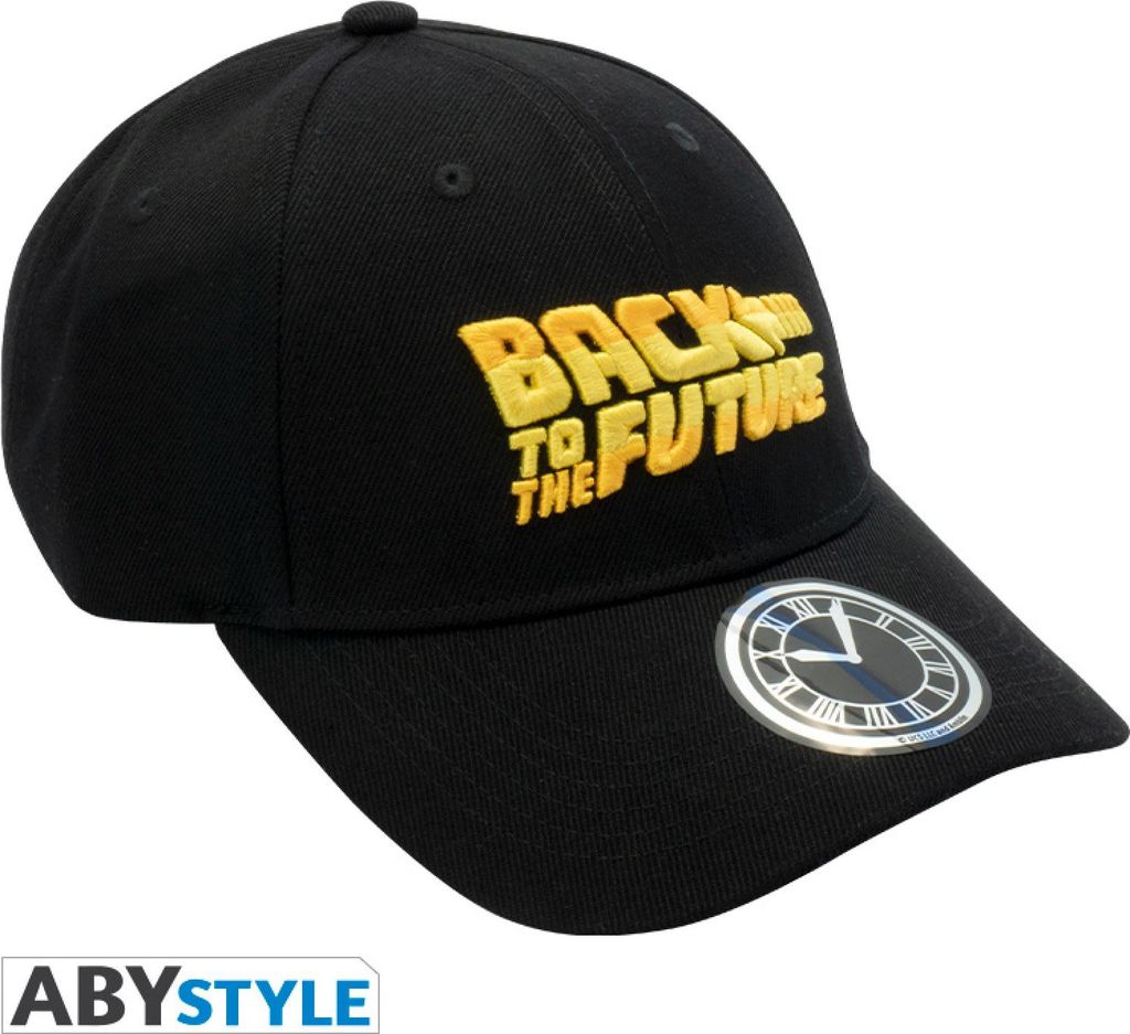 Zurück in die Zukunft Cap Uni Back to the future schwarz Standard
