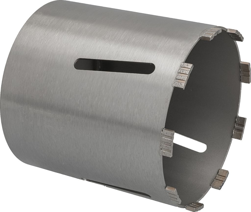 Diamant Bohrkrone Diamantbohrkrone Kernbohrkrone Beton Nutzlänge 180 mm mit M16 Aufnahme Ø 182 mm