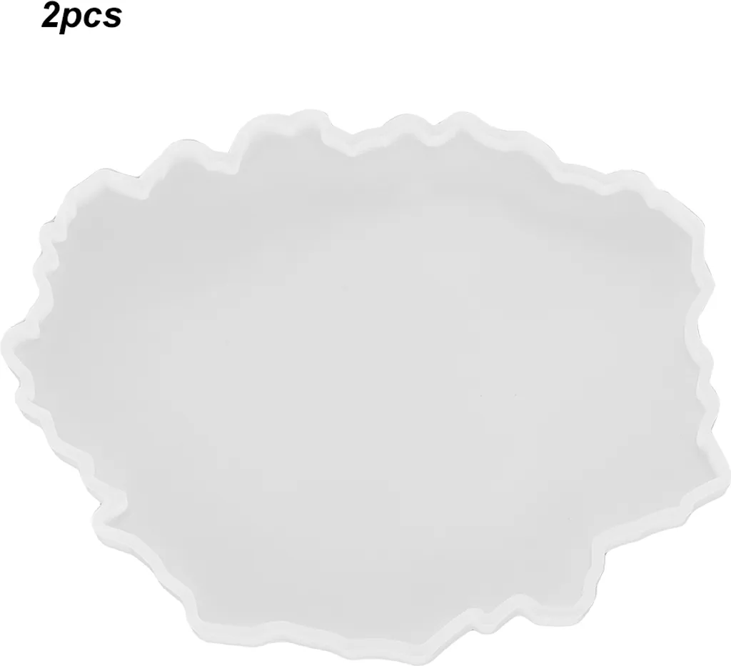 Sottobicchiere in silicone che fa stampo fai da te artigianato decorativo arti e mestieri sottobicchiere vassoio base stampo (tipo 4)