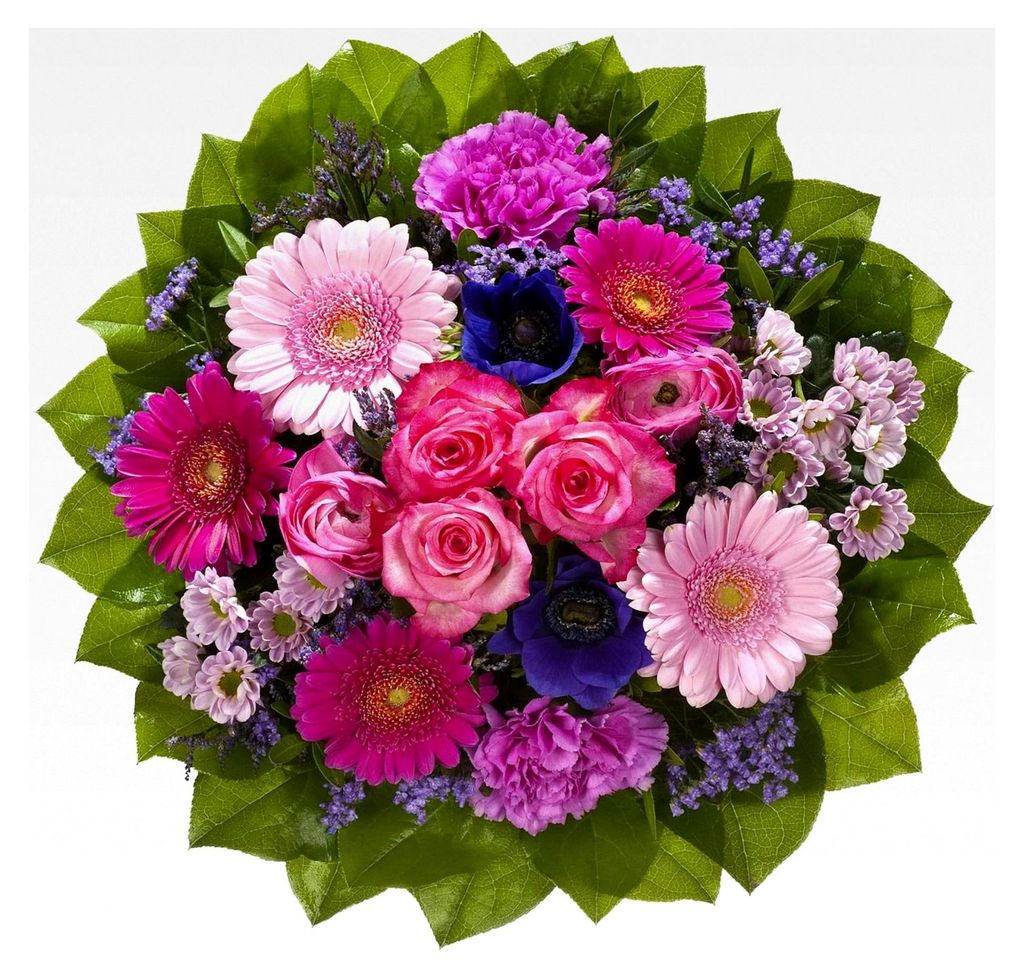 Blumenstrauß "Magic" mit Rosen, Gerbera, Anemonen, Nelken und Ranunkeln