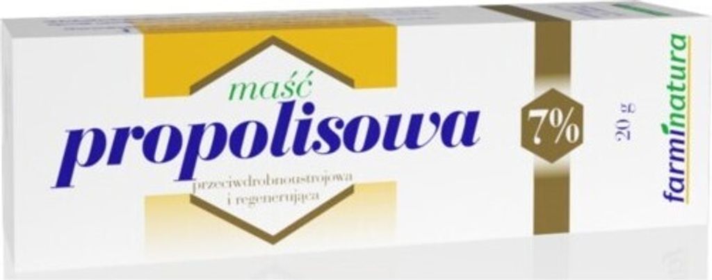 Propolis Salbe 7% 20g - Creme für Hautpflege - antibakteriell - gereizte Haut