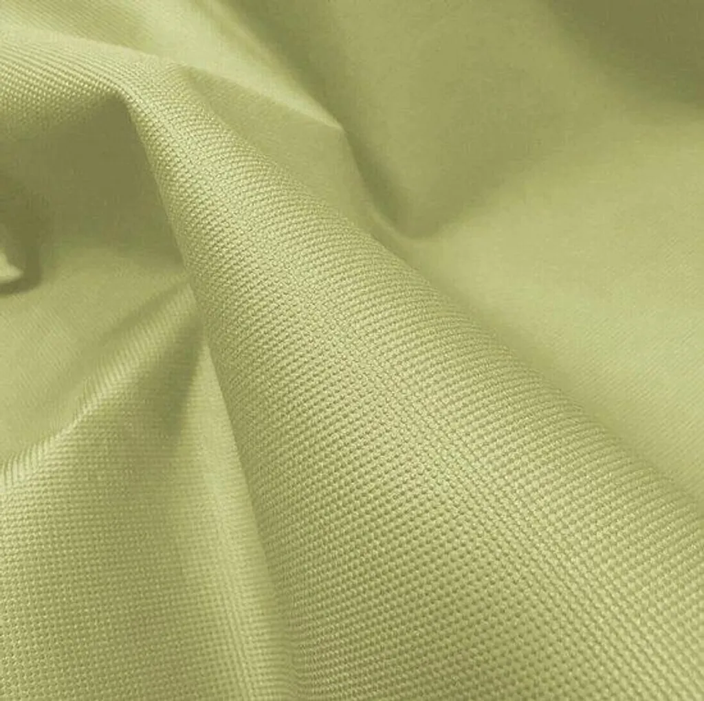 Toile en coton 600D imperméable vert pistache bâche au mètre 2m
