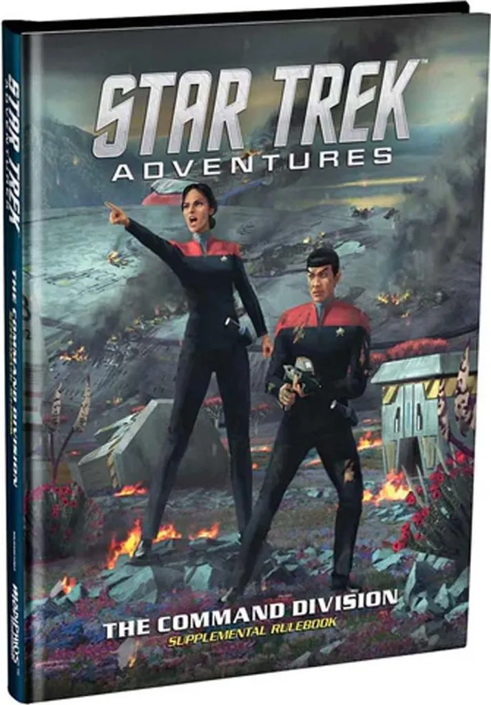 Star Trek Adventures Command Division - Guide Officier pour JdR Table