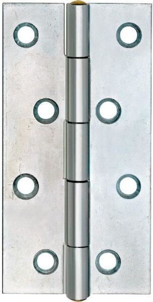 POHL Scharnier DIN 7954 A schmal 50 x 31 mm, Stahl verzinkt
