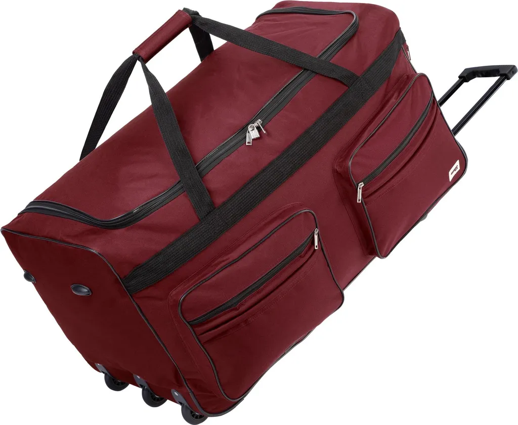 Sac de Voyage XXL 160L avec Poignée Télescopique et Roulettes de Qualité