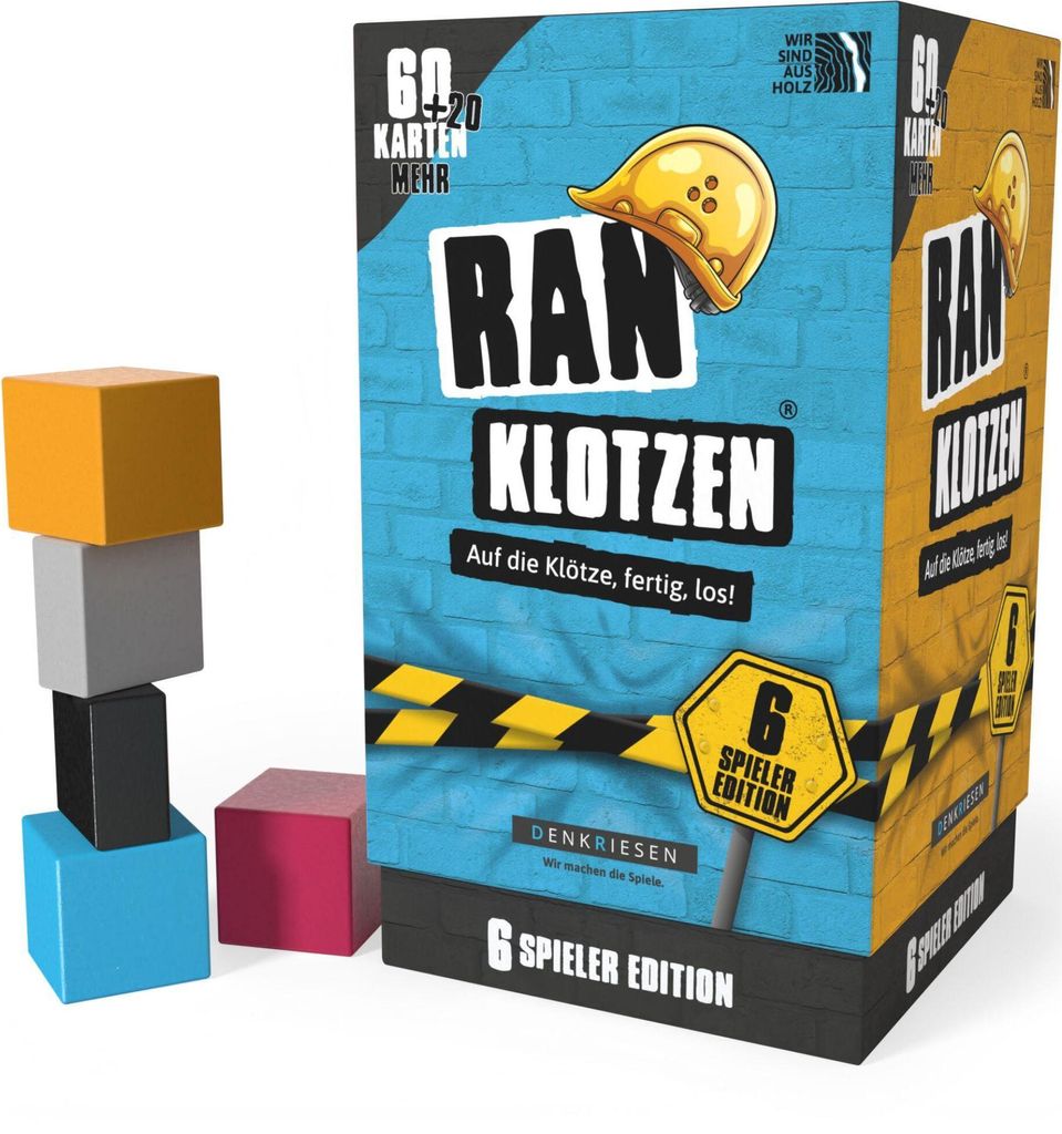 DENKRIESEN - RANKLOTZEN® - "Auf die Klötze, fertig, los!" - Produktbild 