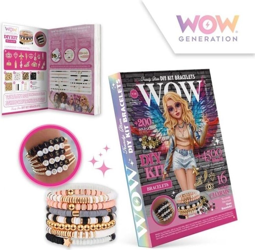 Kids Euroswan Súprava na výrobu náramkov - WOW Generation Obrázok produktu 